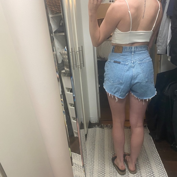 High wasted Jean shorts - Picture 3 of 4